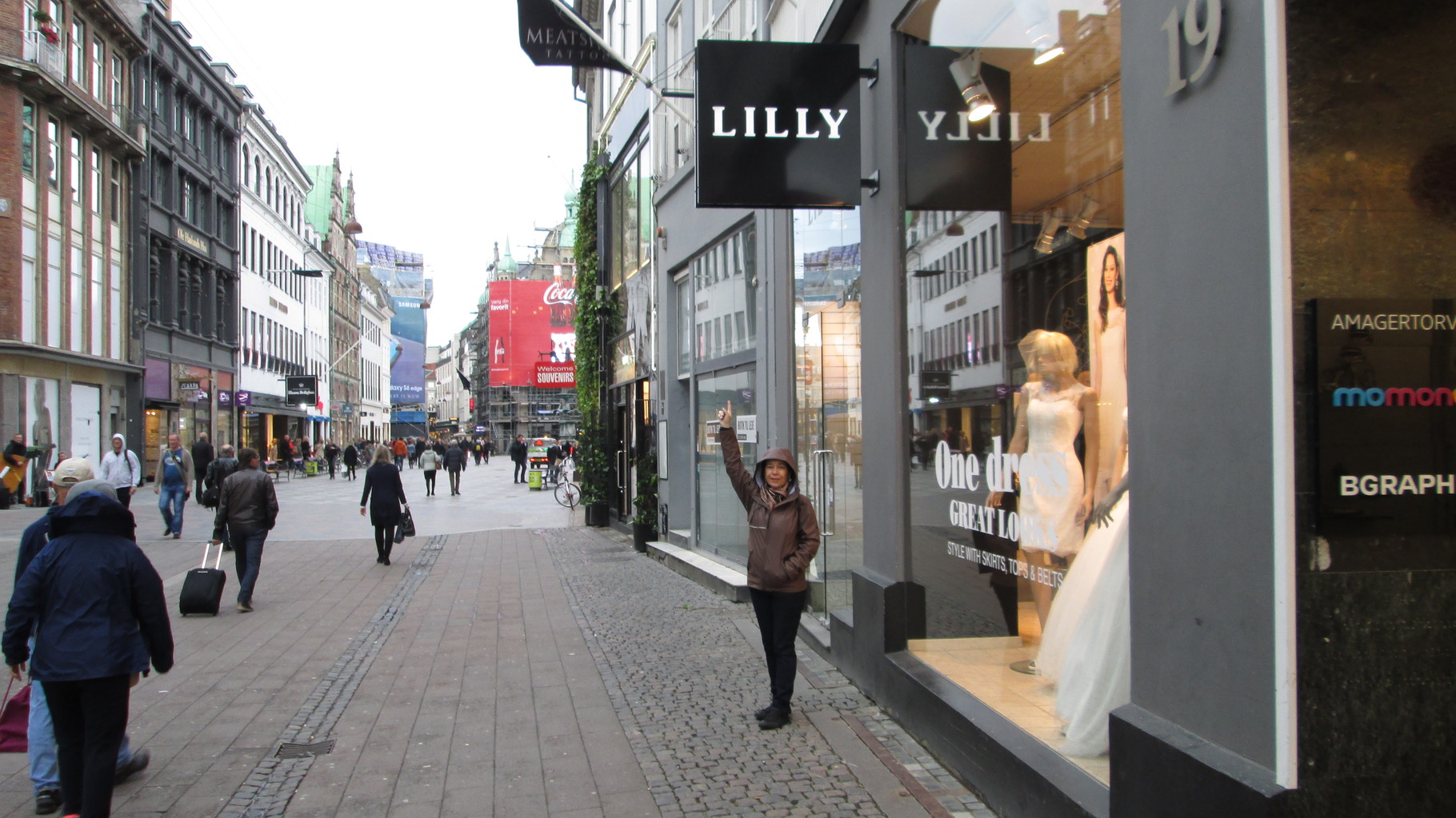 En Copenhague... también encontré mi negocio de ropa!!!