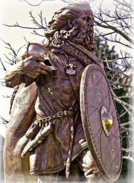 Estatua a Harald I en Noruega