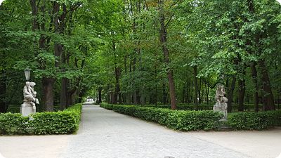 Parque Real Lazienki de Varsovia